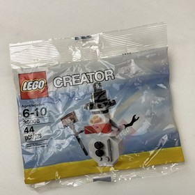 LEGO Snowman (30008) 44pcs, Creator, Seasonal, Polybag, 2009, Age 6+, Plastic