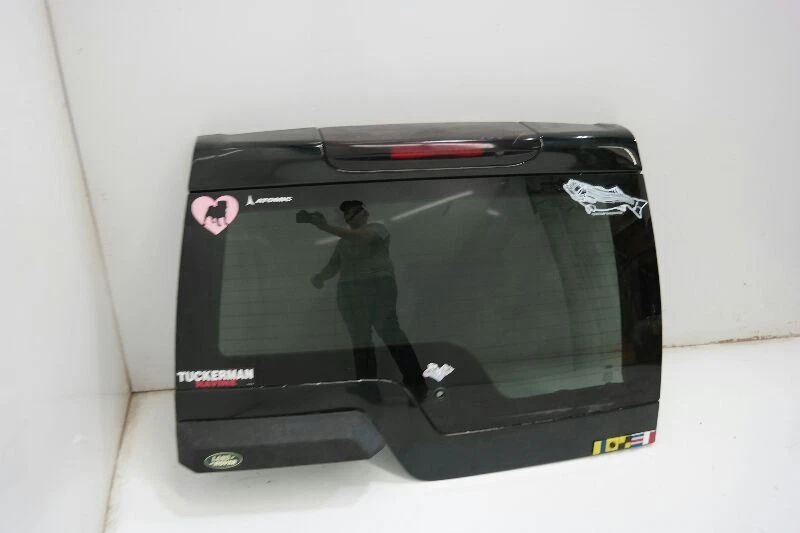 2005 2006 2007 2008 Land Rover LR3 Hatch Tailgate Upper Privacy Tint Glass Black - Image 3 of 4