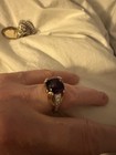 Judith Evans Award Winning Amethyst Diamond And Tsavorite Deco Styled Ring — photo 1