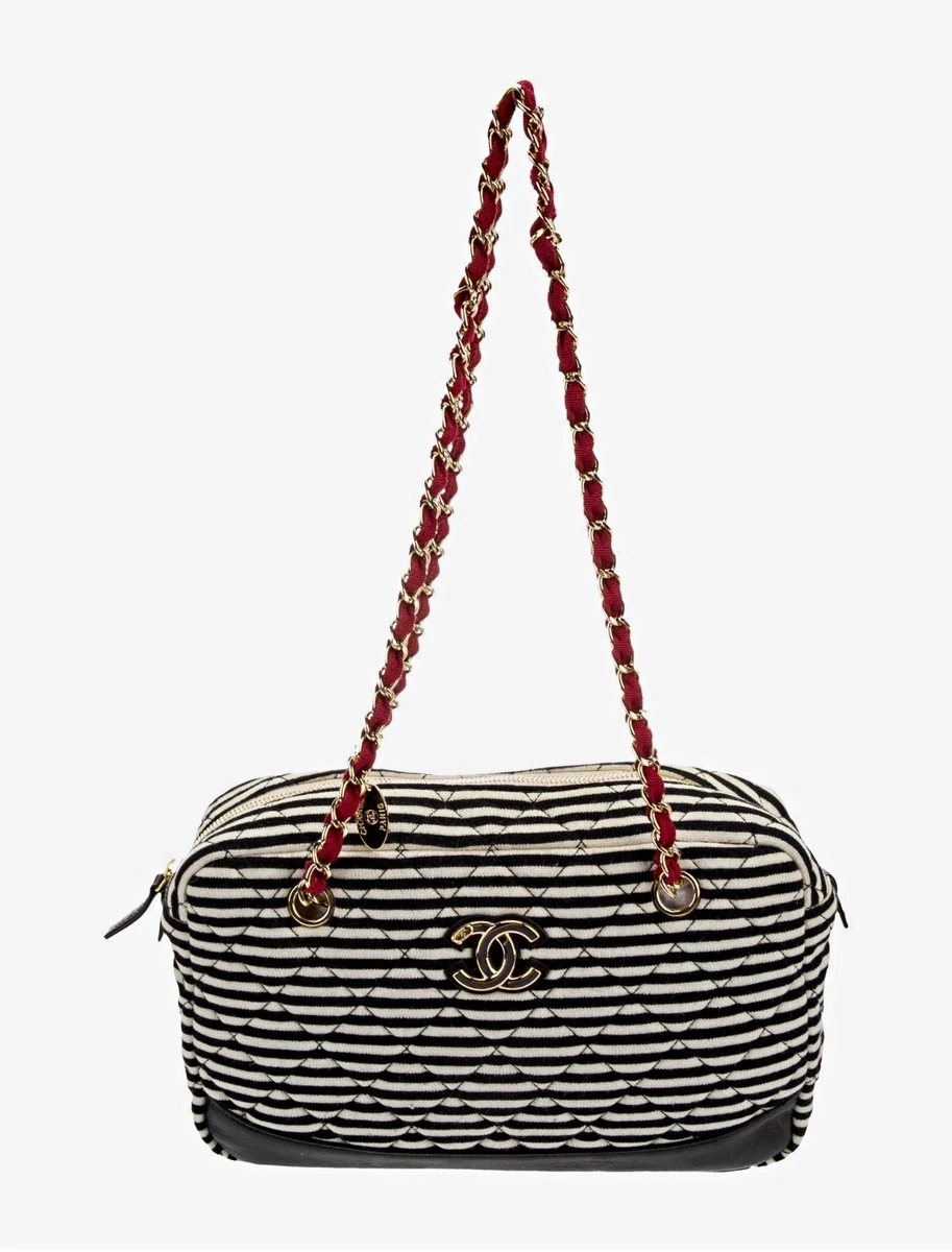 CHANEL Striped Bags & Handbags for Women for sale | eBay