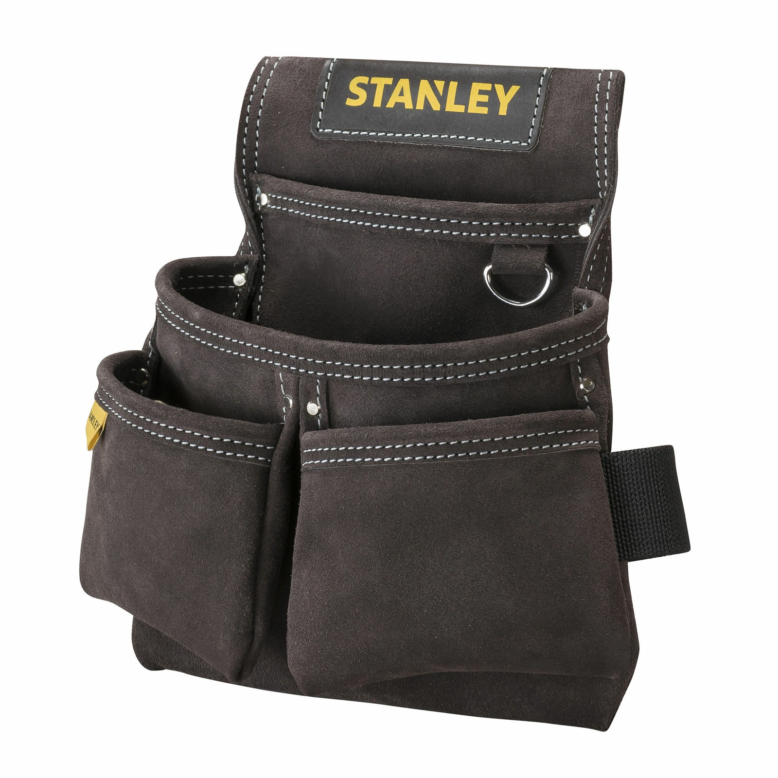 Stanley Tools Stst1-80116 Leather Double Nail Pocket Pouch STA180116