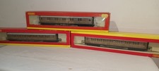 OO gauge VN MINT 3x Hornby LNER Gresley Coach Teak R4064a R4062b Sleeper Comp