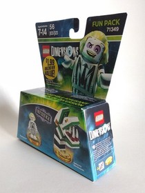 Lego Dimensions 71349 Beetlejuice & Saturn's Sandworm SEALED Fun Pack RETIRED 