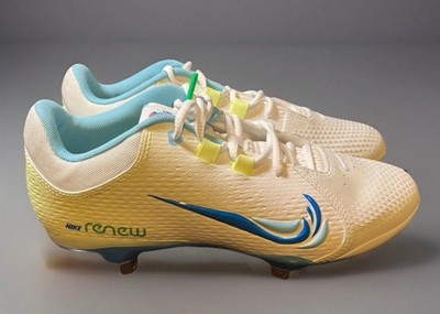 Nike Hyperdiamond 4 Pro MCS Womens Softball Cleats Fresh FQ7729-100 Sz 8.5 NEW