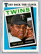 1989 Topps #665b Tony Oliva