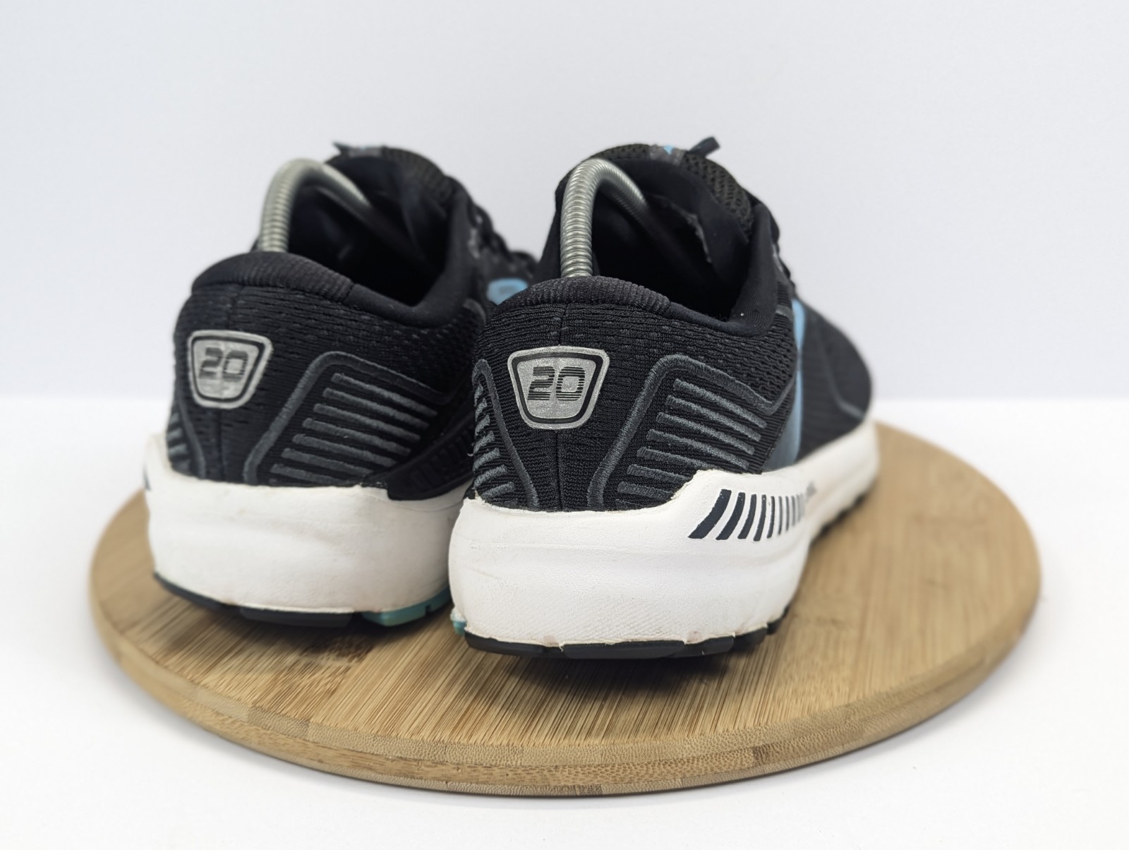 Brooks Ariel 20 Womens 12 D Wide Black Blue Running Shoes Walking Sneakers thumbnail 4