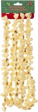 9-Foot Popcorn Garland,Yellow