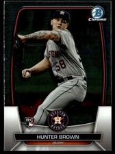 2023 Bowman Chrome Hunter Brown  #69