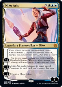 Niko Aris 225/285 Kaldheim Mythic Planeswalker