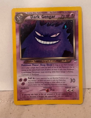 Dark Gengar 6/105 Neo Destiny Holo Rare