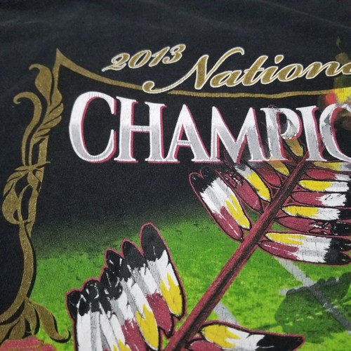 Guy Harvey FSU T-shirt Men's 2XL Black 2013 National Champions - Picture 10 of 11