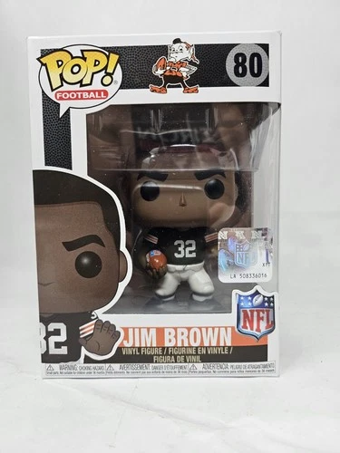 Funko Pop! NFL Football Jim Brown #80 Cleveland Browns