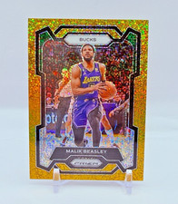 Malik Beasley 2023-24 Panini Prizm NBA Gold Sparkle Prizm /24, #237