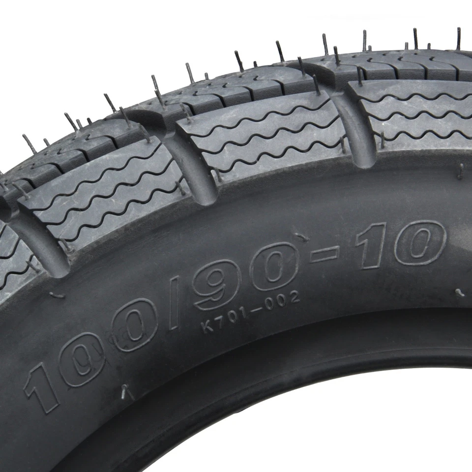 Reifen Set 3x Kenda K701 100/90-10 61J TL Winter M+S für Piaggio Ape 50 - Bild 4 von 4