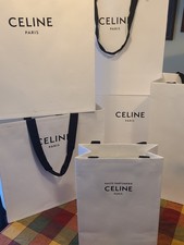 Celine Paris Gift SHOPPING BAG Lot X 6 Variou...