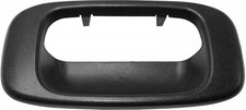 Silverado Sierra Tailgate Handle Trim Cover Replacement, Black Plastic