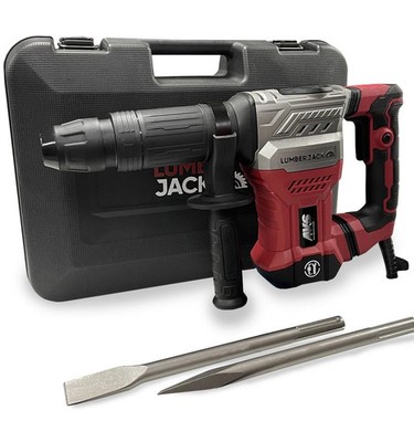 Holzfäller SDS Max Abbruchhammer 1300W 18J Betonbrecher Presslufthammer (80)