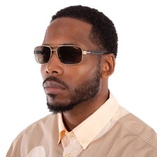 Carrera Polarized Bronze Rectangular Men's Sunglasses CARRERA 8063/S 0AOZ/SP 60