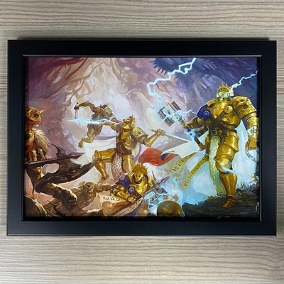 Stormcast Eternals Gerahmte Kunst Reliktor Warcry Warhammer Alter Von Sigmar Aos