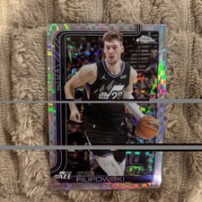 2025-26 TOPPS CHROME BASKETBALL X-FACTOR  KYLE FILIPOWSKI JAZZ  #213 B900
