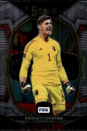 Thibaut Courtois 2022-23 Panini Select FIFA #79 Belgium AutographDen