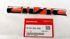 75722-s5a-000 Honda Genuine Rear Civic Emblem Nameplate Badge 01-05 Civic Oem