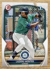 2023 Bowman #BP-58 Prospects Lazaro Montes RC Rookie Card Mariners MINT