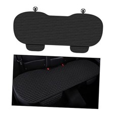 Car Back Seat Cover,Non-Slip  Breathable Bench Seat Rear Seat Cover/Black