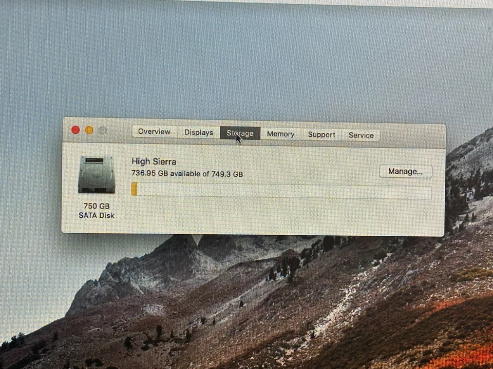 APPLE MACMINI A1347 2011 I7-2620M @ 2.70 GHZ 8GB RAM 750GB HDD HIGH SIERRA *QTY - Image 3 of 4