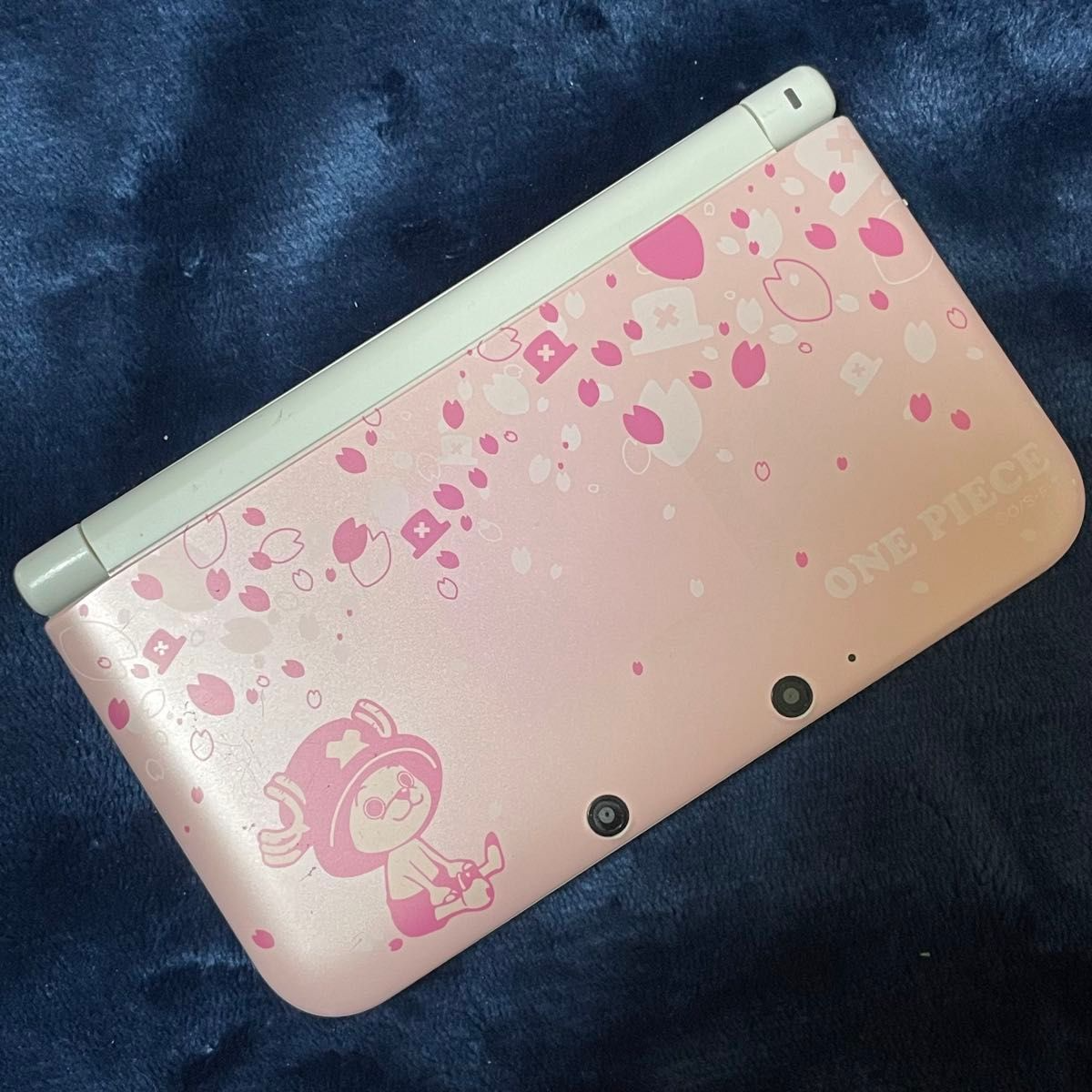 Nintendo 3DS XL LL Console One Piece Chopper Pink Japanese Tested