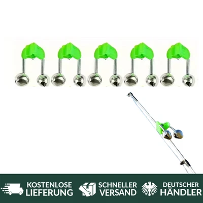 5x Glocke Angelglöckchen Schraubglocke Glocke Aalglocke  Bißanzeiger Klingeln - Bild 1 von 4
