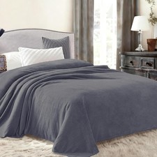 Exclusivo Mezcla Fleece Blanket Twin Size for Bed, Super Soft and Warm, All S...