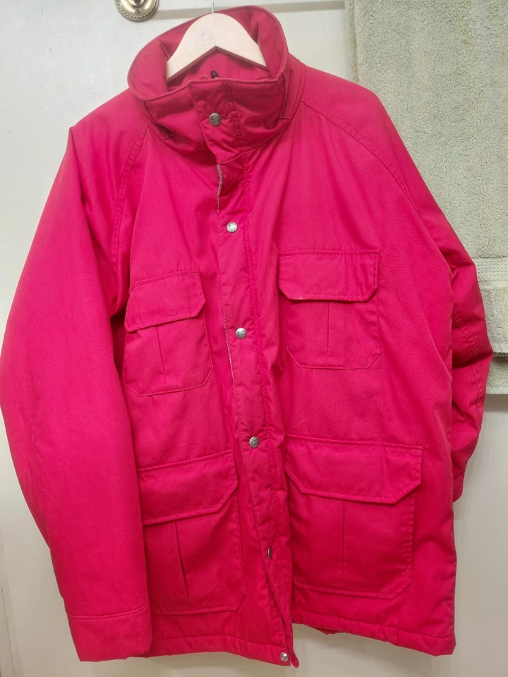 New ! $604 Retail Woolrich Men's Large Parka. Chiefs / 49ers  Red! - Image 2 of 4
