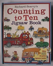 Counting to Ten Jigsaw Book (JIGSAW BOOK) - hardcover Richard Scarry