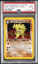 2002 POKEMON NEO DESTINY 1ST EDITION #11 DARK TYRANITAR-HOLO PSA 9 on eBay