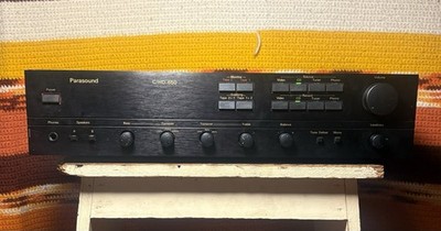Parasound C/Hd-650 Stereo Receiver Power Amplifier Vintage Serviced Working