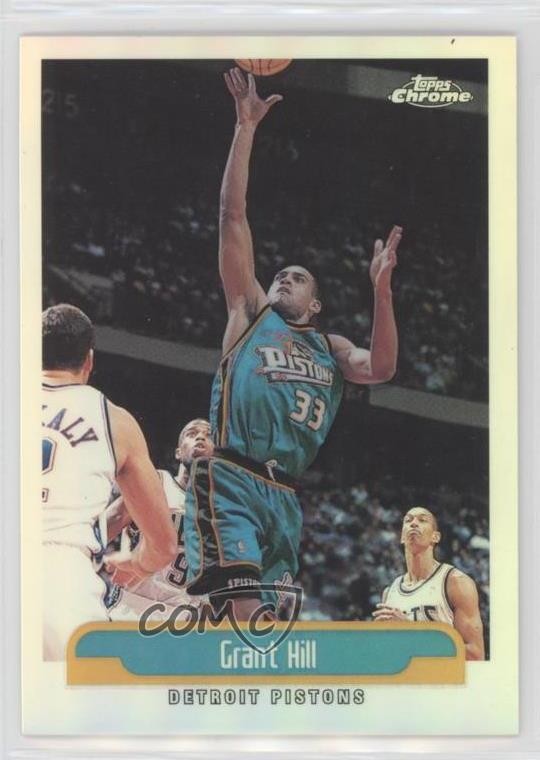 1999-00 Topps Chrome Refractor Grant Hill #42 HOF 6m1