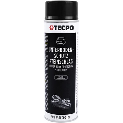 TECPO UNTERBODENSCHUTZ SPRAY ÜBERLACKIERBAR SCHWARZ 500 ml STEINSCHLAGSCHUTZ UBS