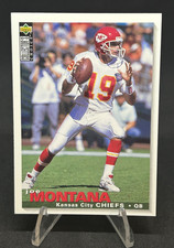 Joe Montana - HOF - 2 Time NFL MVP - 1995 Upper Deck Collectors Choice # 117