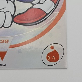 Sonic Adventure Card 135 Sega Dreamcast Trading Cards Foil Numbered  7  / 15
