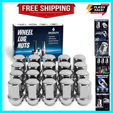 20 Pcs M14x1.5 Lug Nuts Chrome Compatible With Wrangler Gladiator Cherokee Gr...