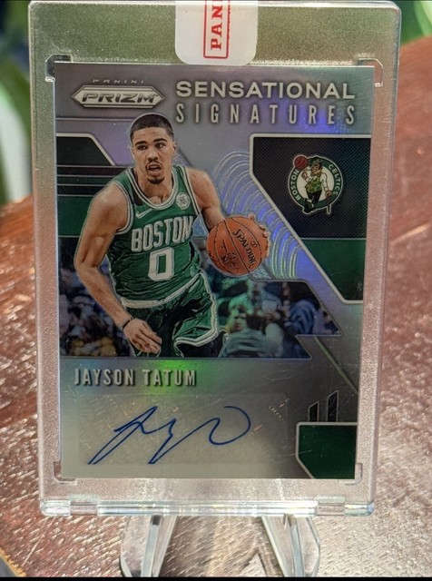2019-20 Prizm Jayson Tatum Sensational Signatures Silver Auto Autograph Sealed