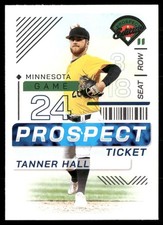 Tanner Hall 2024 Panini Prospect Edition Minnesota Twins #41