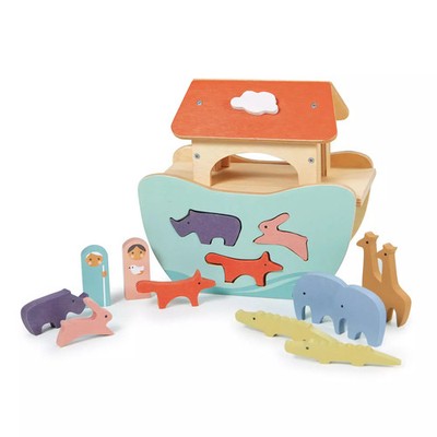 191856083078 Drewniana mała Arka Noego Tender Leaf  Toys