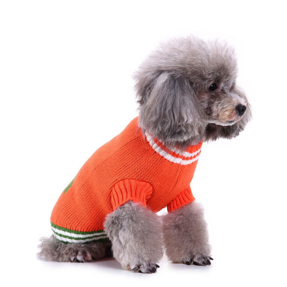 5 Cute Pet Dogs Knitted Sweater Warm Winter Clothes Recommended