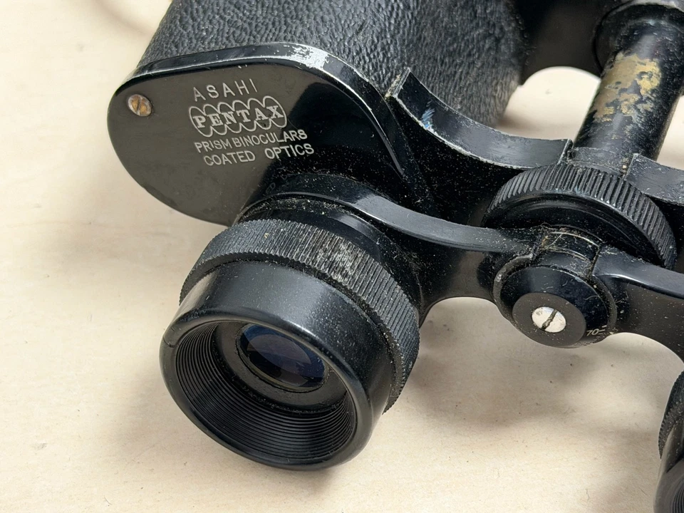 Asahi Pentax 8x30 Prism Binoculars Coated Optics Vintage Japan - Image 3 of 4