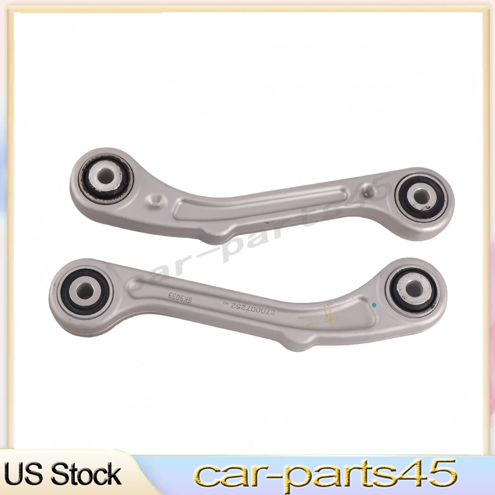 2* Rear Upper/Lower Control Arms fits Maserati Ghibli Quattroporte 2014+ 6700072