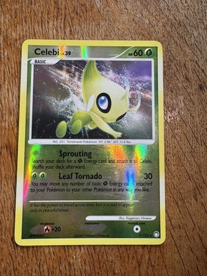 Pokémon TCG Celebi 7/123 Mysteriöse Schätze Holo Holo Rare 2007 |    