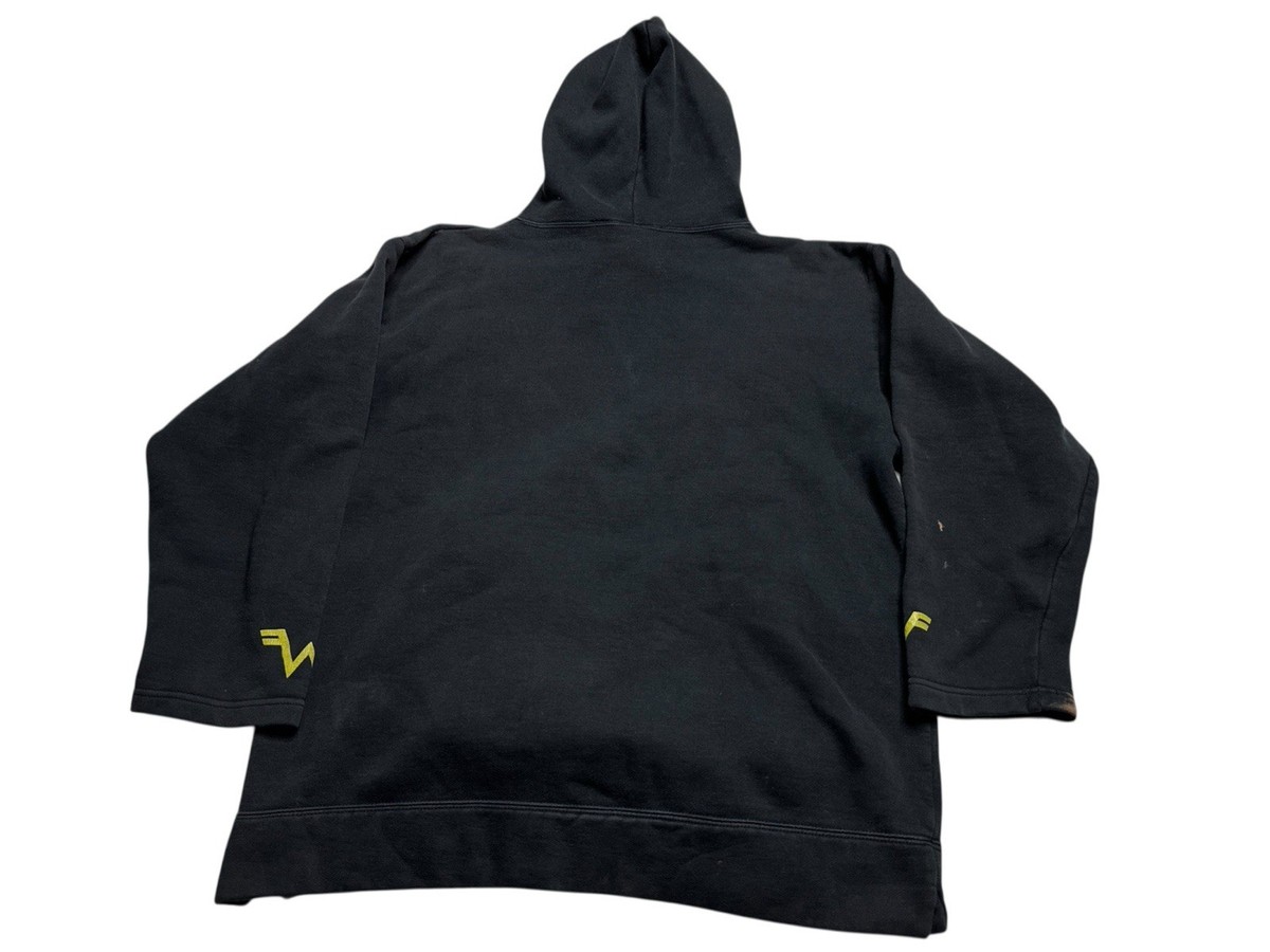 Weezer Hoodie Sweatshirt Men's Medium Black Pullover Giant Rock