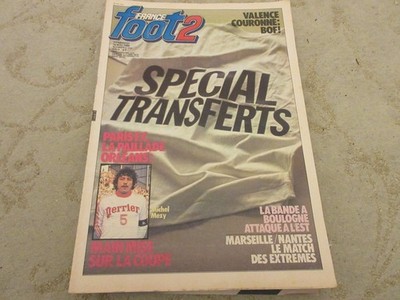 FRANKREICH FUSSBALL 2 112 16.05.1980 TRANSFERS ÄLTERE MONACO ETTORI ARSENAL WEST HAM